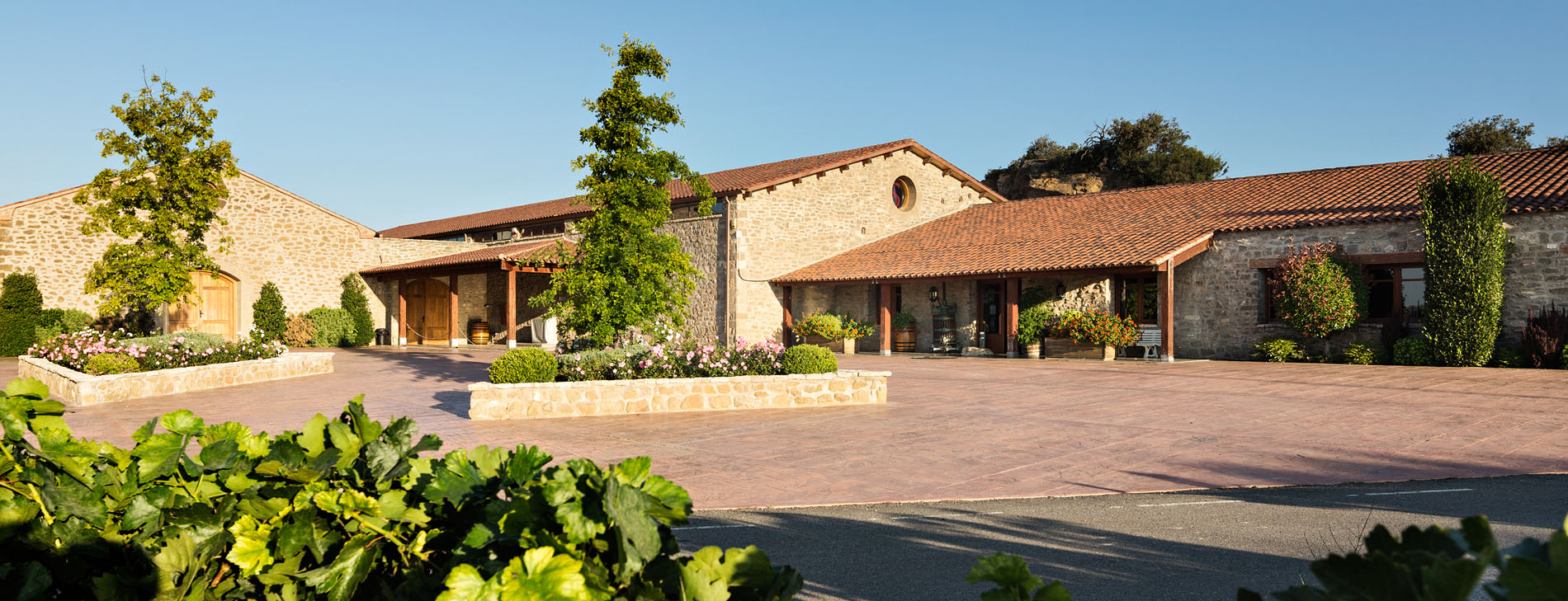 Winery entrance