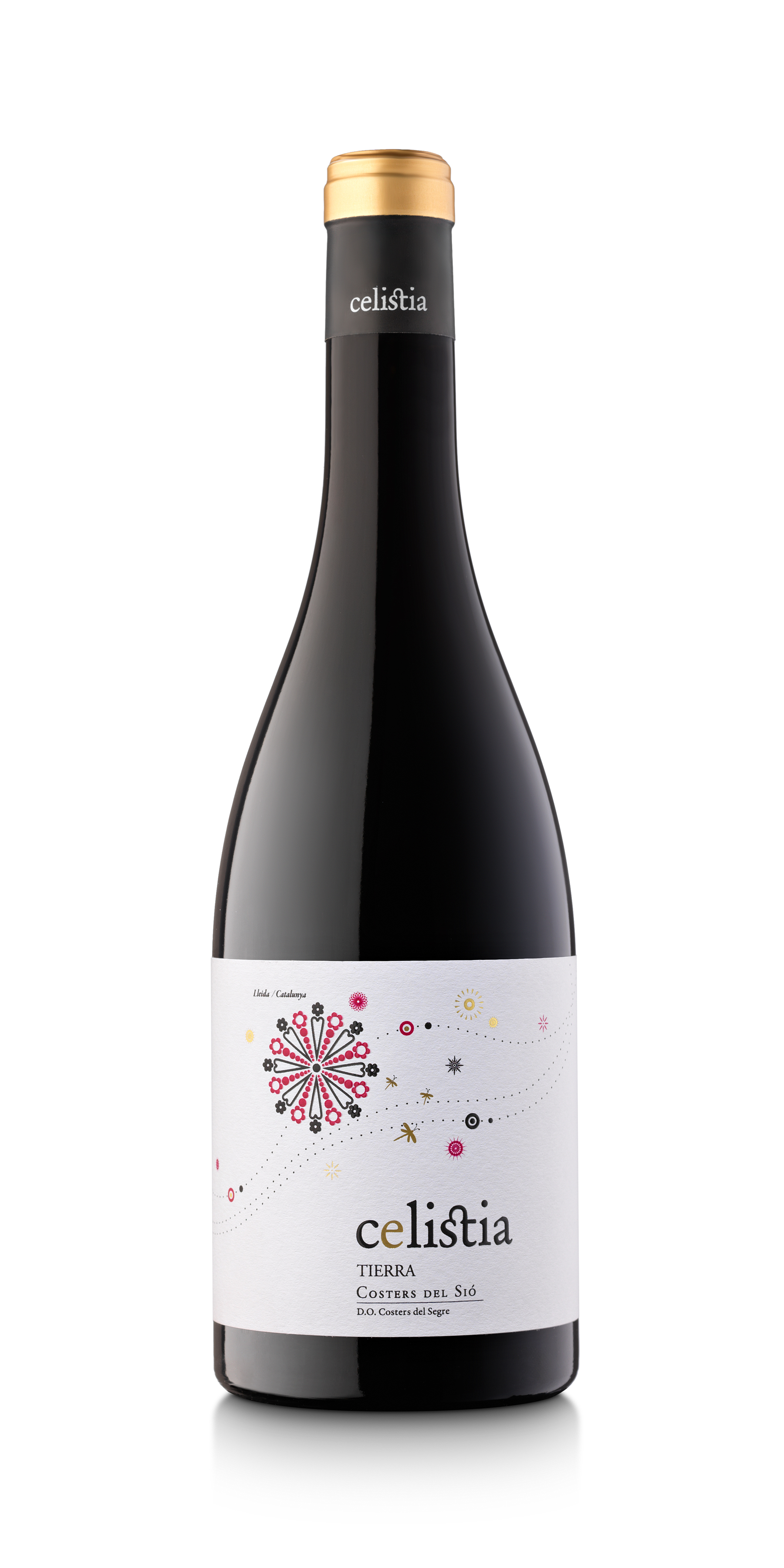 Vino tinto Celistia Tierra botella | Bodegas Costers del Sio