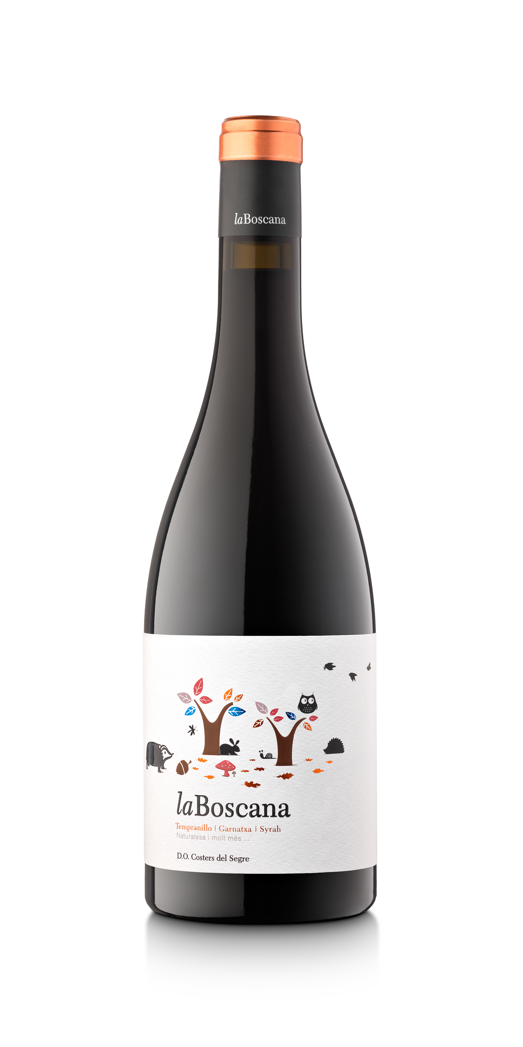 Red wine La Boscana bottle | Costers del Sió Winery