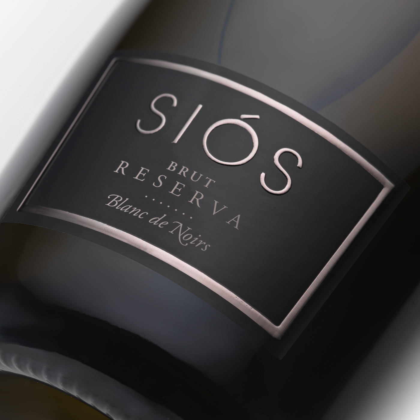 Schaumwein Siós Brut Blanch de Noirs etikett | Costers del Sio Weingüter