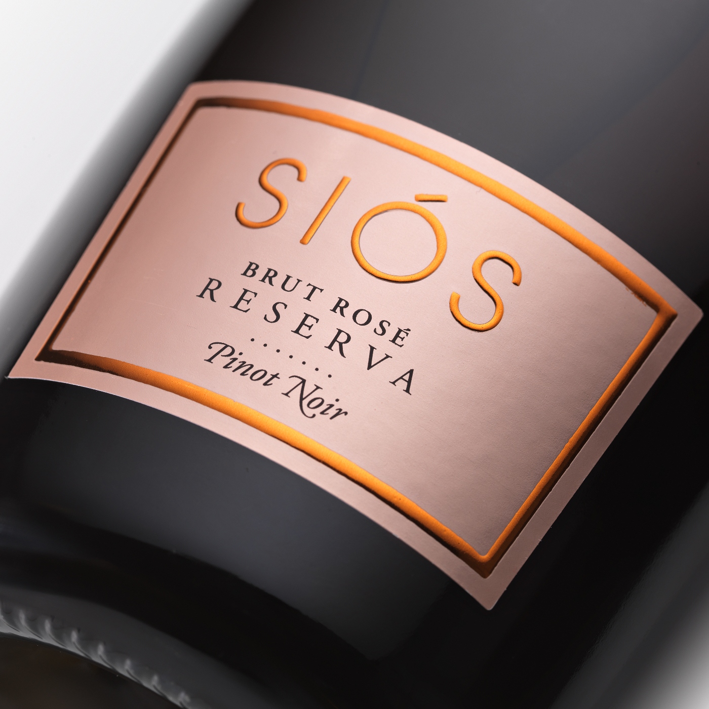 Schaumwein Siós Brut Rosé etikett |  Costers del Sio Weingüter