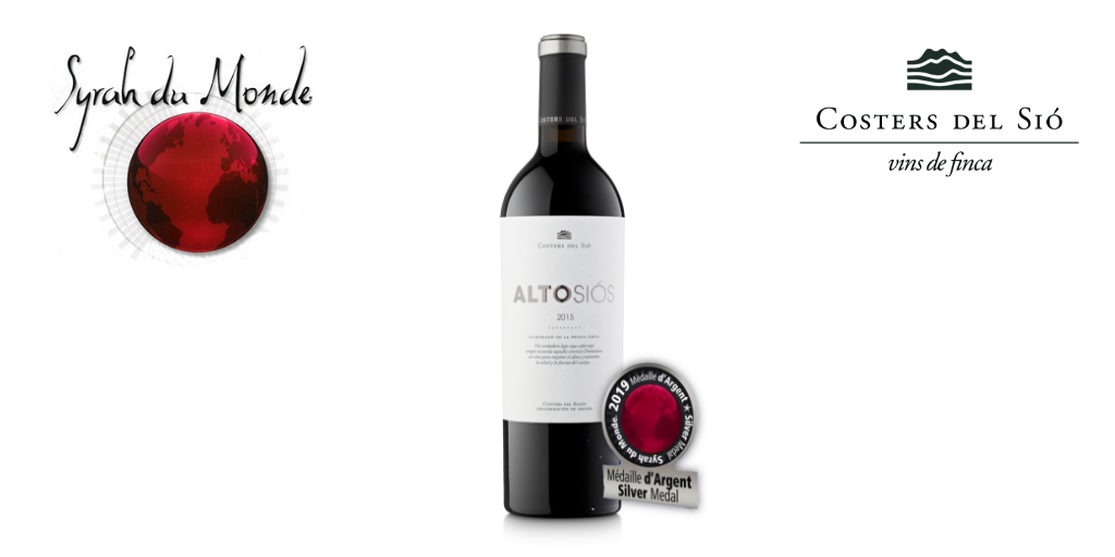 Alto Siós 2015 | Silver medal at Syrah du monde 2019