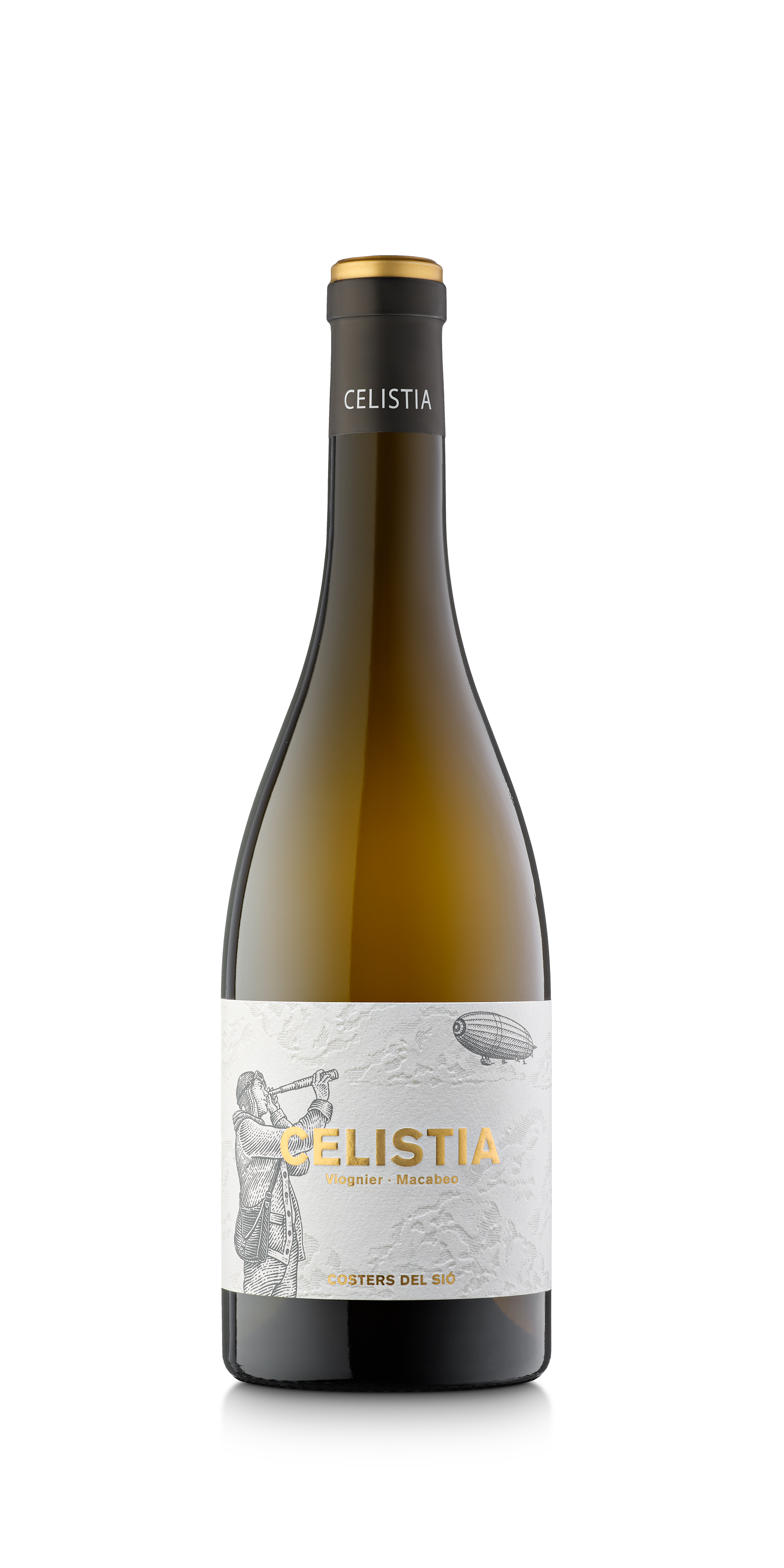 White wine Celistia bottle | Costers del Sió Winery