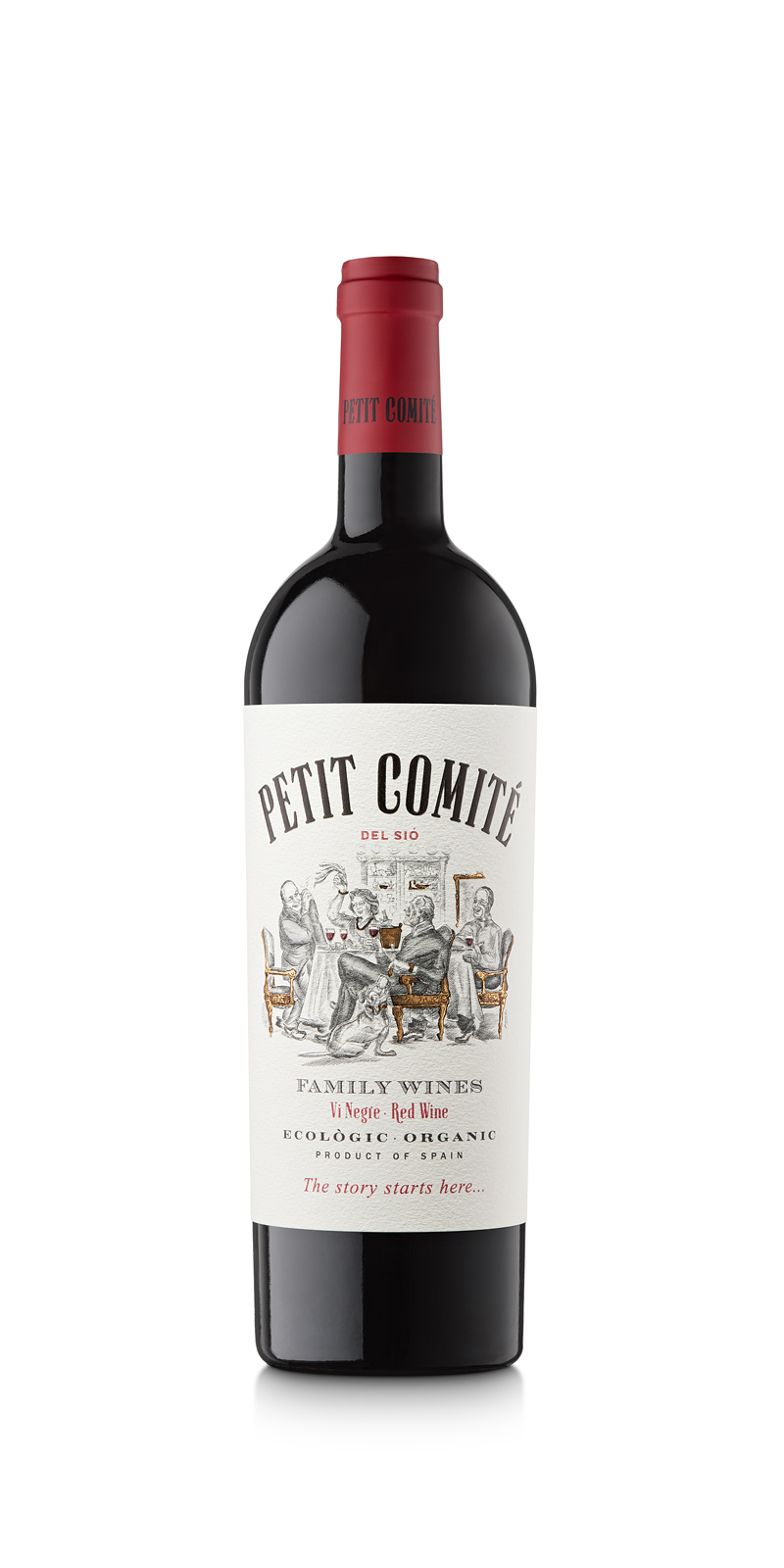 Vino tinto crianza Petit Comité botella | Bodegas Costers del Sió