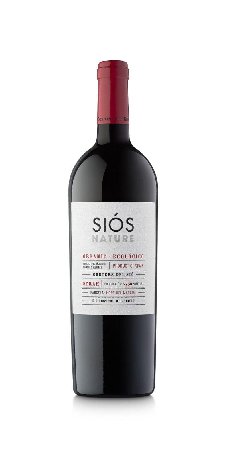 Vino tinto Siós Nature botella | Bodegas Costers del Sió