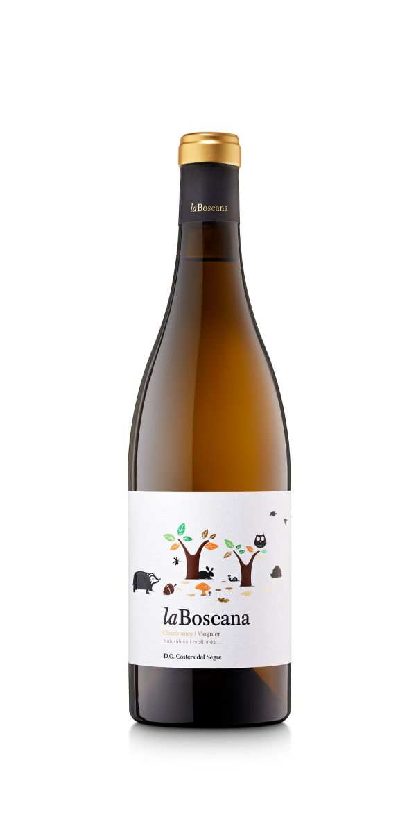 White wine La Boscana bottle | Costers del Sió Winery