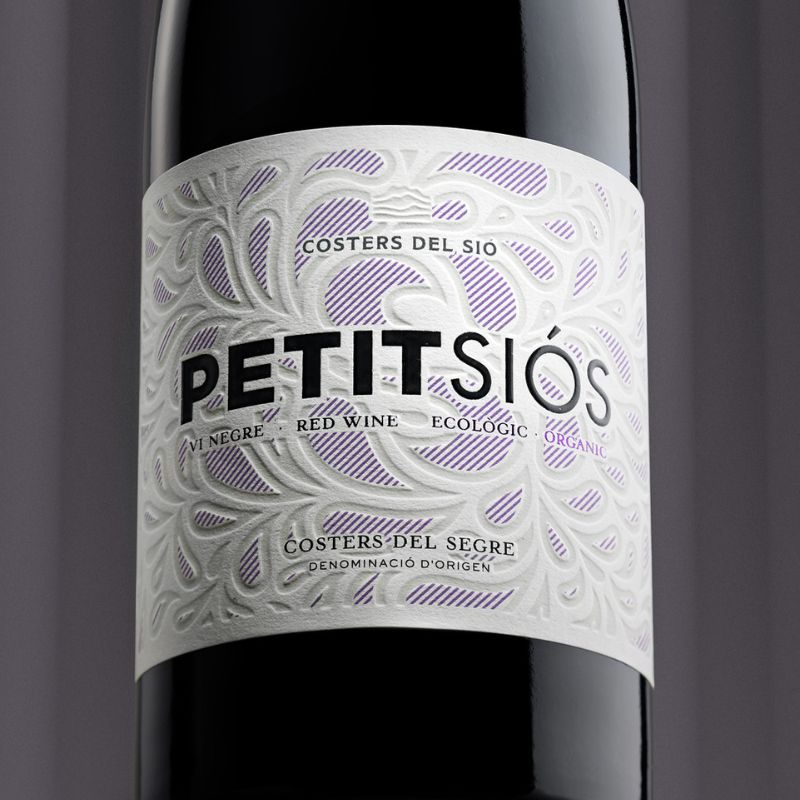 Red wine Petit Siós label | Costers del Sió Winery