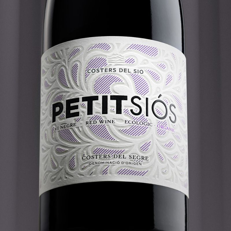 Vino tinto Petit Siós etiqueta | Bodegas Costers del Sió | D.O. Costers del Segre