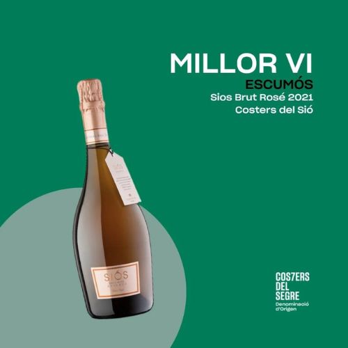 Millor vi escumos 2023 Siós brut rose 2021