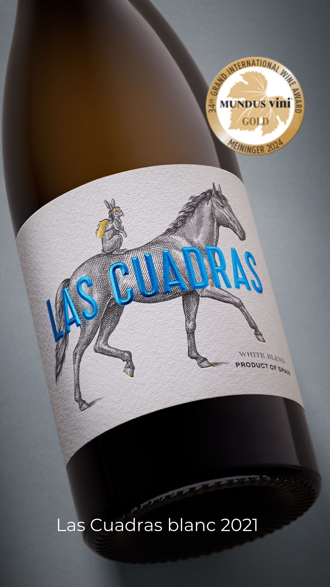 Las Cuadras vino blanco | Medalla de oro Mundus Vini 2024