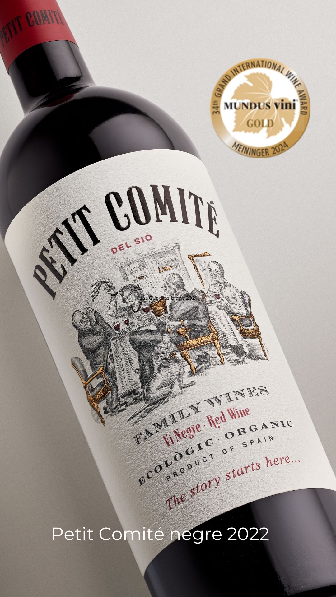 Vino tinto Petit Comité | Oro Mundus Vini 2024