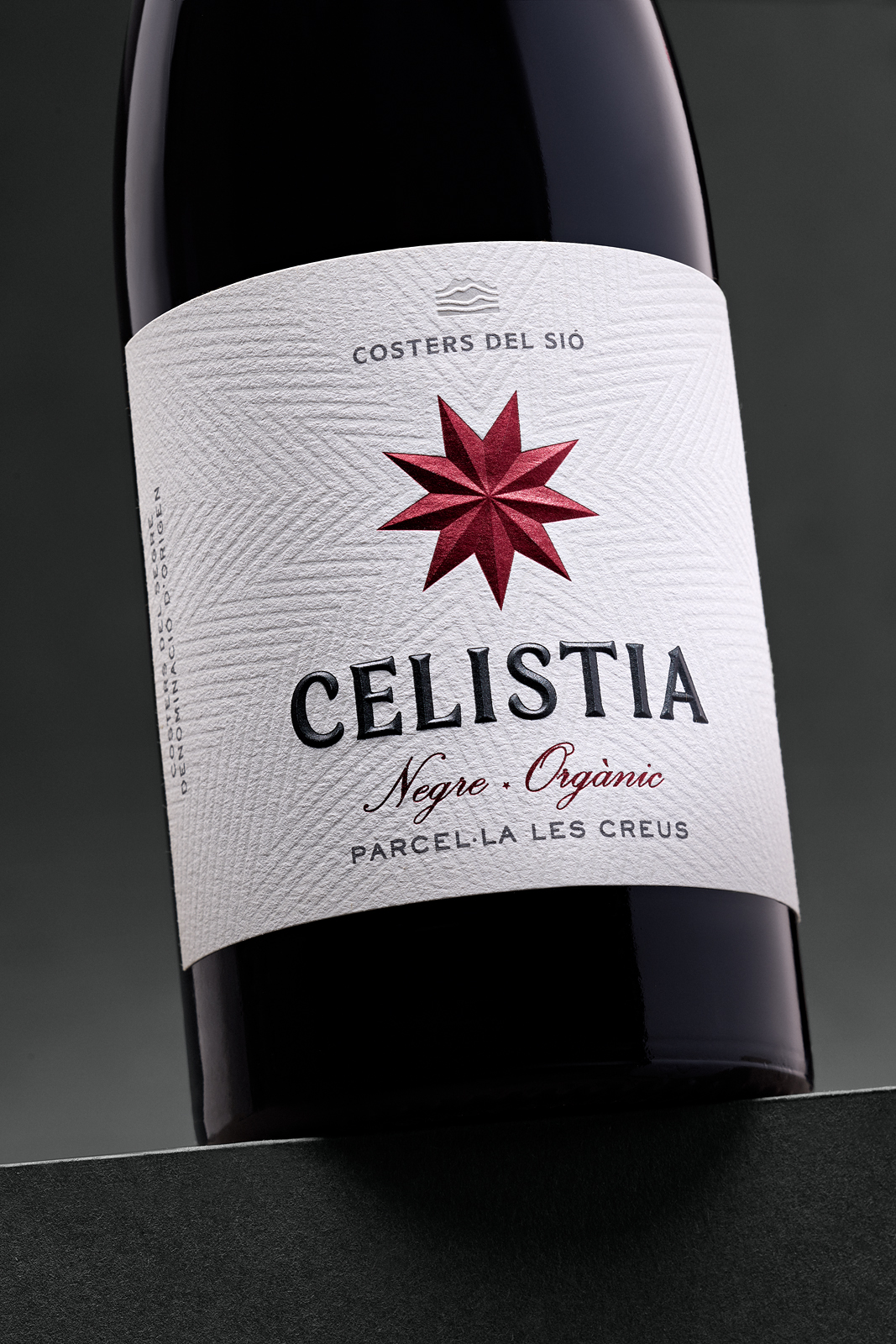 Vi negre Celistia etiqueta | Cellers Costers del Sió | D.O. Costers del Segre