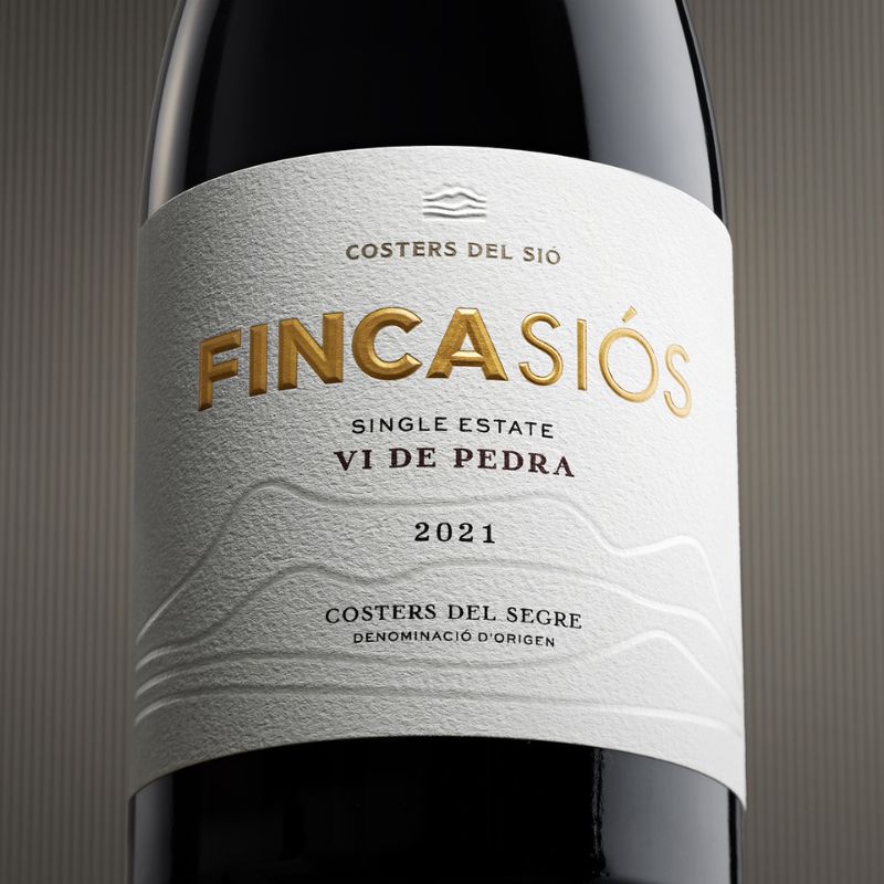 Vino tinto Finca Siós etiqueta | Bodegas Costers del Sió | D.O. Costers del Segre